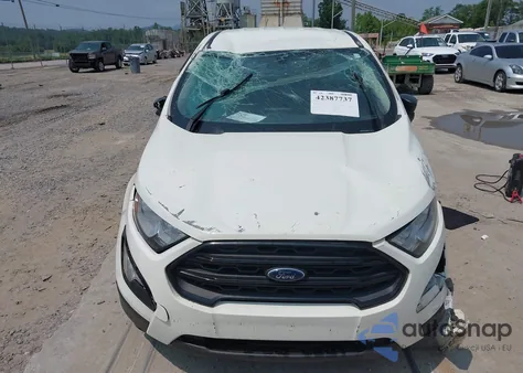 2020 Ford Ecosport S z USA, uszkodzony, nr VIN MAJ3S2FEXLC393682